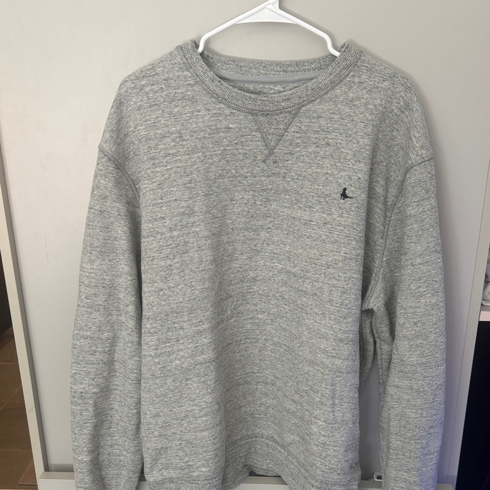 Jack Wills Heather Gray Crewneck Sweater